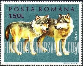 FindYourStampsValue: Young Animals: Wolves