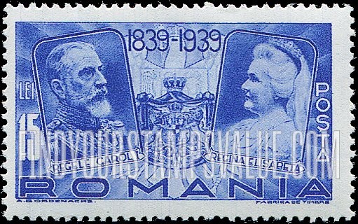 FindYourStampsValue: King Carol I and Queen Elizabeth
