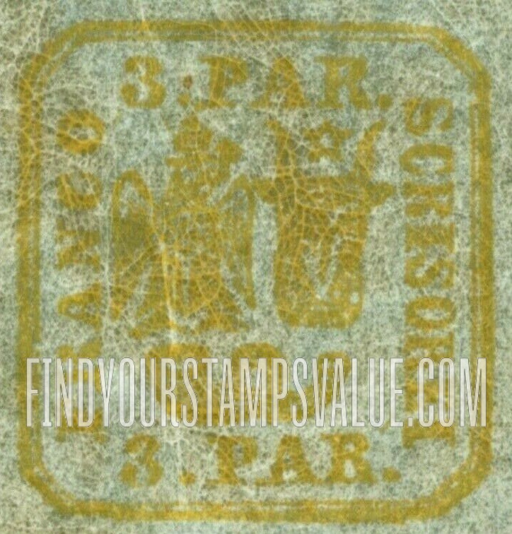 FindYourStampsValue: Moldavia-Walachia: Coat of Arms