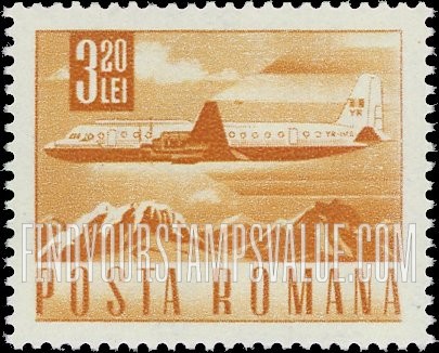 FindYourStampsValue: Jet plane