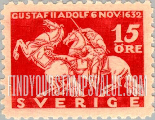 FindYourStampsValue: Death of Gustavus Adolphus