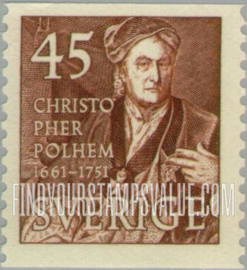 FindYourStampsValue: Christopher Polhem