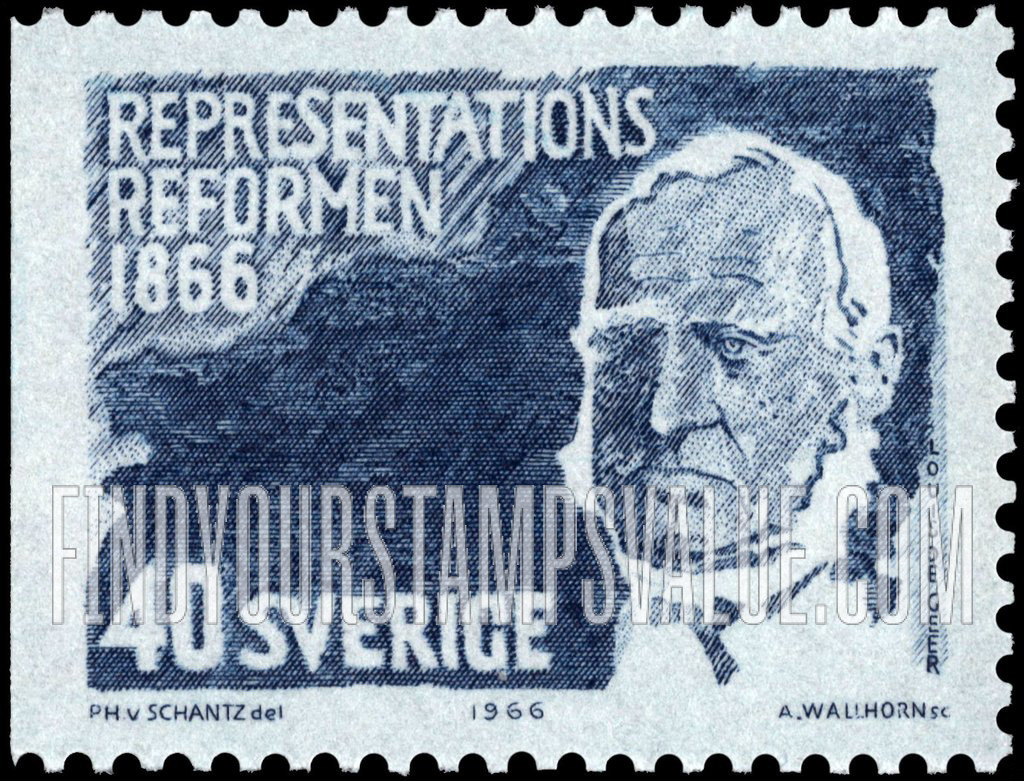 FindYourStampsValue: Baron Louis Gerhard De Geer