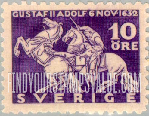 FindYourStampsValue: Death of Gustavus Adolphus