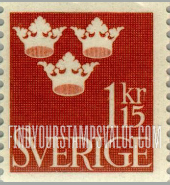 FindYourStampsValue: Three Crowns