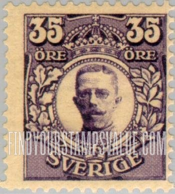 FindYourStampsValue: Gustaf V