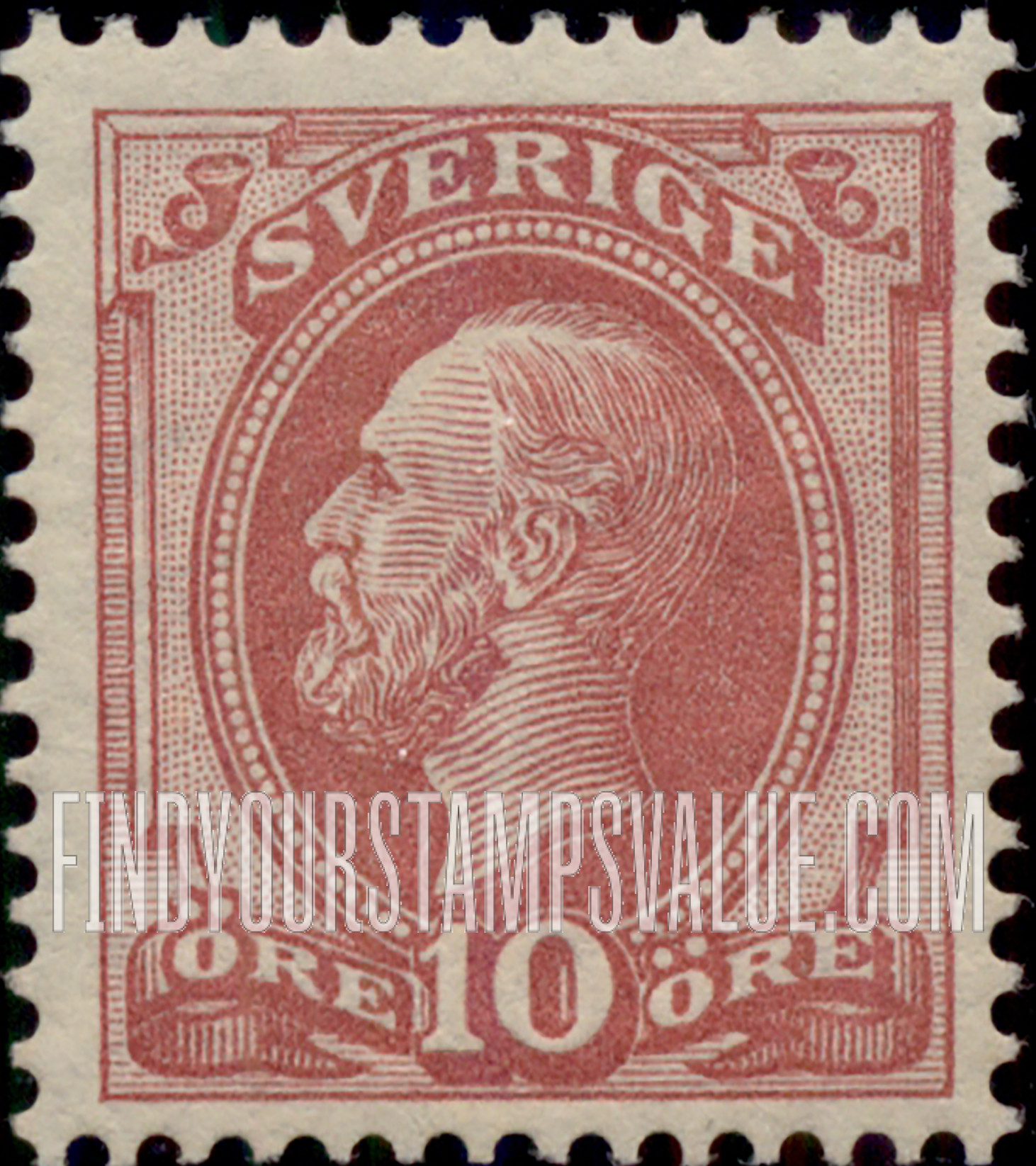 FindYourStampsValue: King Oscar II