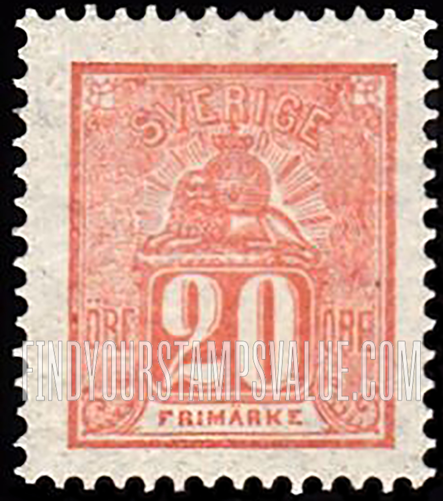 FindYourStampsValue: Lion and Arms