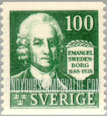 FindYourStampsValue: Emanuel Swedenborg