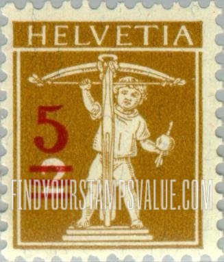 FindYourStampsValue: Federal Administration: William Tell’s Son