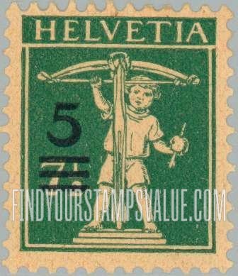 FindYourStampsValue: Federal Administration: William Tell’s Son
