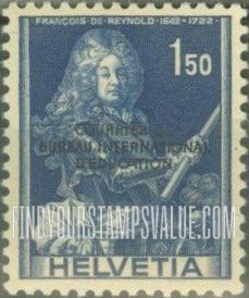 FindYourStampsValue: For The International Bureau of Education: Francois de Reynold