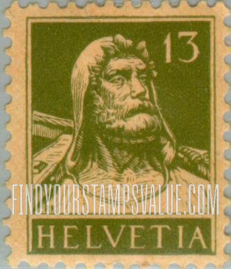 FindYourStampsValue: Federal Administration: William Tell