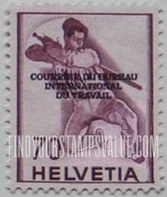 FindYourStampsValue: For The International Labor Bureau: Fighting Soldier