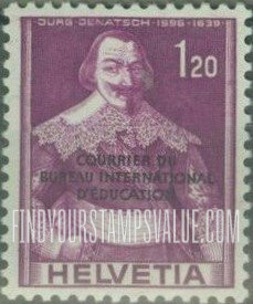 FindYourStampsValue: For The International Bureau of Education: Jürg Jenatsch