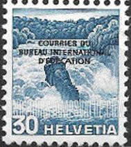 FindYourStampsValue: For The International Bureau of Education: Rhine Falls