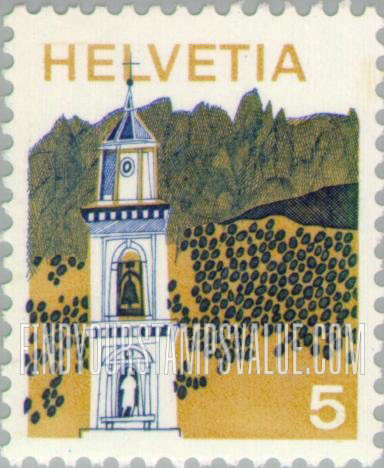 FindYourStampsValue: Federal Administration: Sottoceneri