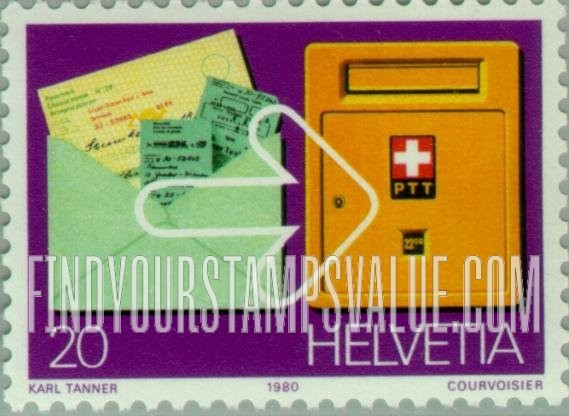 FindYourStampsValue: Federal Administration: Postal Giro System