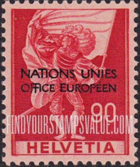 FindYourStampsValue: For The United Nations European Office: Standard Bearer