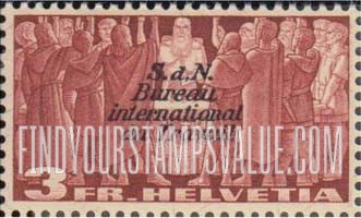 FindYourStampsValue: For The International Labor Bureau: First Federal Pact, 1291