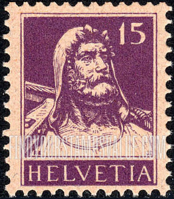 FindYourStampsValue: Federal Administration: William Tell