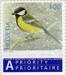 FindYourStampsValue: Federal Administration: Parus major