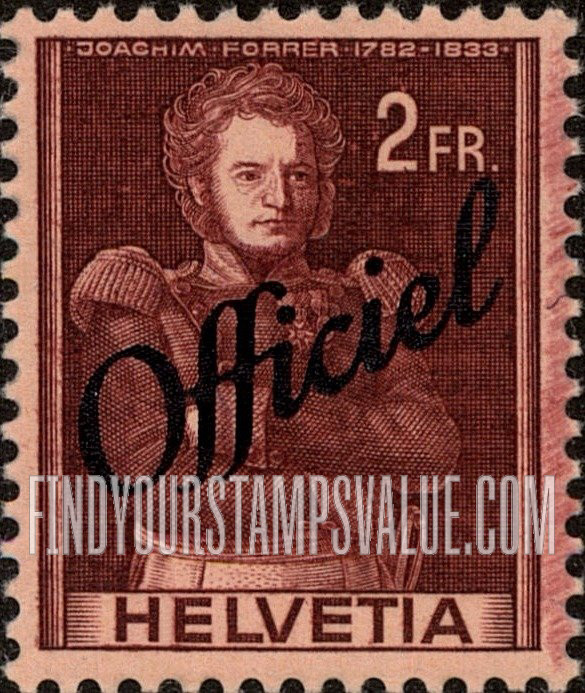 FindYourStampsValue: Official, For General Use: Joachim Forrer