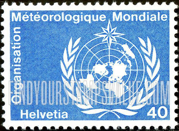 FindYourStampsValue: For The World Meteorological Organization: WMO Emblem