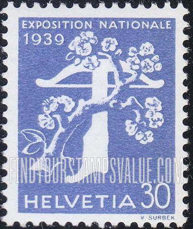 FindYourStampsValue: Federal Administration: Tree and Crossbow