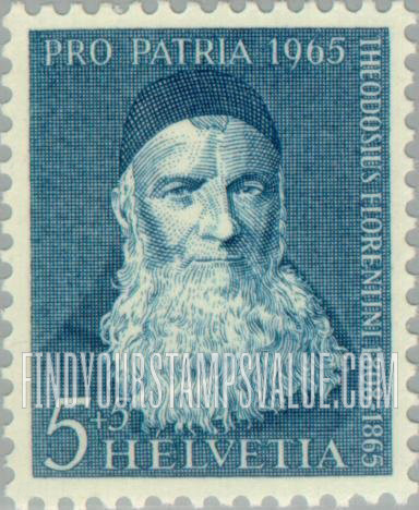 FindYourStampsValue: Semi-Postal: Father Theodosius Florentini