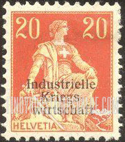 FindYourStampsValue: For The War Board of Trade: Helvetia