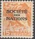 FindYourStampsValue: For The League of Nations: Rhone Glacier