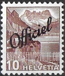 FindYourStampsValue: Official, For General Use: Chillon Castle
