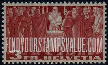 FindYourStampsValue: Federal Administration: First Federal Pact, 1291