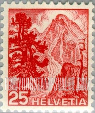 FindYourStampsValue: Federal Administration: Grisons National Park