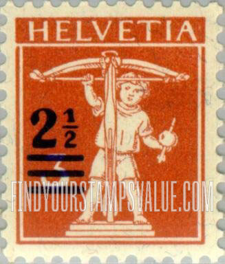 FindYourStampsValue: Federal Administration: William Tell’s Son