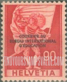 FindYourStampsValue: For The International Bureau of Education: Standard Bearer