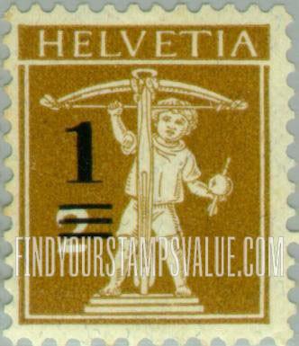 FindYourStampsValue: Federal Administration: William Tell’s Son