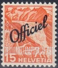 FindYourStampsValue: Official, For General Use: Rhone Glacier