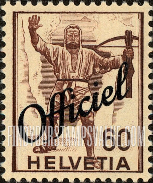 FindYourStampsValue: Official, For General Use: William Tell