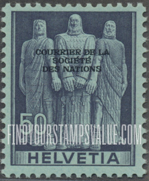 FindYourStampsValue: For The League of Nations: “The Three Swiss”