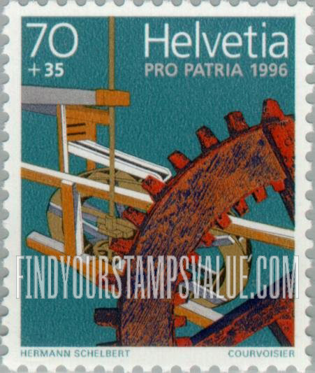 FindYourStampsValue: Semi-Postal, Restorations, projects: Underground mills, Col-des-Roches