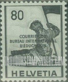 FindYourStampsValue: For The International Bureau of Education: Dying Warrior
