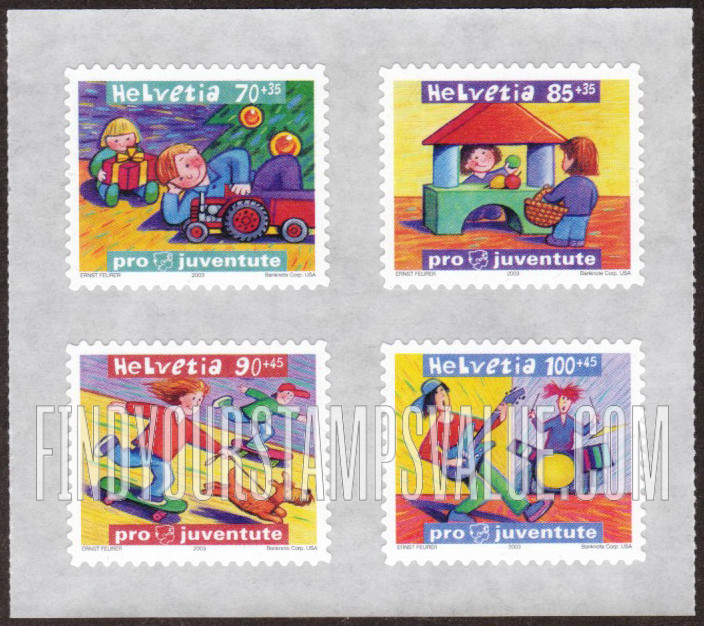 FindYourStampsValue: Semi-Postal, Rights of the Child, Children