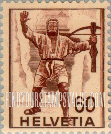FindYourStampsValue: Federal Administration: William Tell