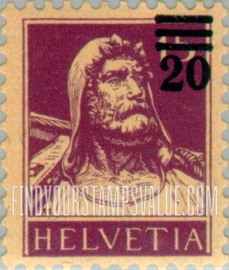 FindYourStampsValue: Federal Administration: William Tell