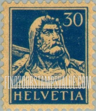 FindYourStampsValue: Federal Administration: William Tell