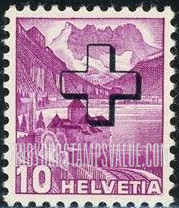 FindYourStampsValue: Official, For General Use: Chillon Castle