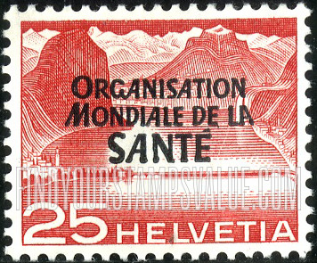 FindYourStampsValue: For The World Health Organization: Lake Dam