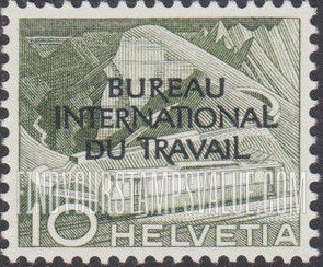 FindYourStampsValue: For The International Labor Bureau: Mountain Railway